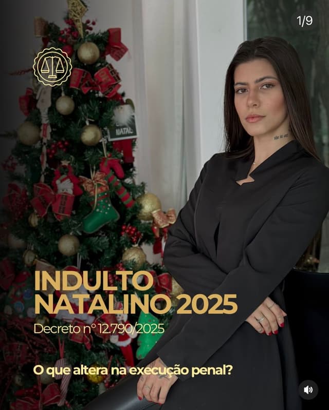Post do Instagram - Indulto Natalino 2025